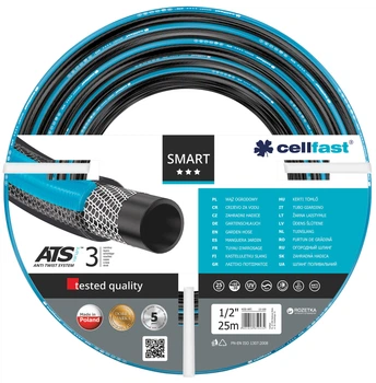Шланг поливочный Cellfast Smart ATS Variant 25 м 1/2" (13-100) (5901828859434)