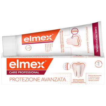 Професійна зубна паста від кар'єсу Elmex Anti-caries professional Advanced protection 75мл