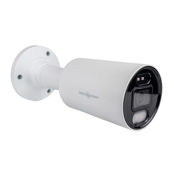 Зовнішня IP-камера відеоспостереження GreenVision GV-189-IP-IF-COS40-30 LED SD 4мп циліндрична
