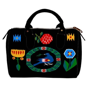 Сумка бочонок Barrel Голуб 28x18x17 см