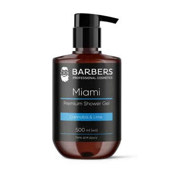 Гель для душа Barbers Miami, для мужчин, 500 мл (735012)