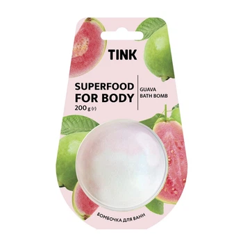 Бомбочка-гейзер для ванн Tink Guava, 200 г (289155)
