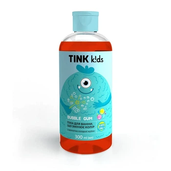 Піна для ванни, що змінює колір Tink kids Bubble Gum, 300 мл (289697)