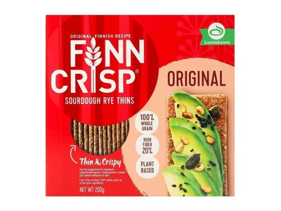 Сухарики житні Original taste Finn Crisp 200г з цільнозмеленого борошна