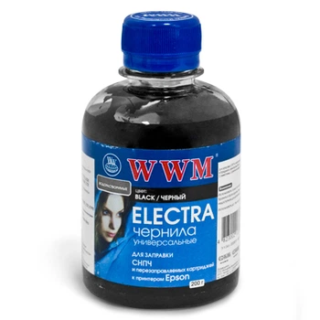 Чорнило Epson Універсальне ELECTRA (Black) 200г *WWM