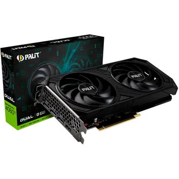 Видеокарта GF RTX 4060 Ti 8GB GDDR6 Dual Palit (NE6406T019P1-1060D) Store