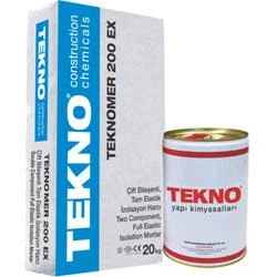Гідроізоляція полімерцементна Tekno двокомпонентна еластична Teknomer 200 EX 30 кг