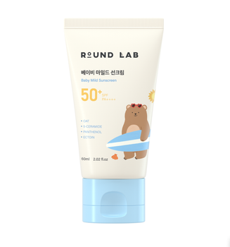 Детский солнцезащитный крем Round Lab Baby Mild Sunscreen, 60 мл