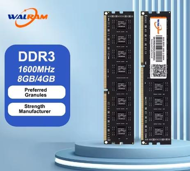 Оперативная пам'ять WALRAM DDR3-1600 8192 MB PC3-12800