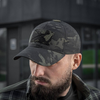 Тактична бейсболка Elite NYCO Extreme Multicam Black, L/XL (NL-230047)
