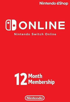 Nintendo Switch Online Membership - 12 месяцев USA-регион