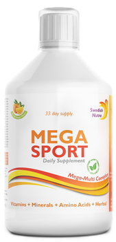 Suplement diety Swedish Nutra Mega Sport (7305487329143)