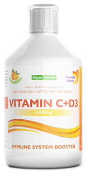 Suplement diety Swedish Nutra Vitamin C+D3 (7301568846035)