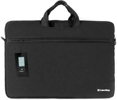 Сумка для ноутбука ColorWay Casual 17"-17.3" Black (CW-LBC173-BK)