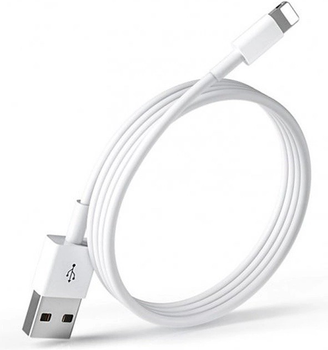 Кабель для зарядки айфона айпад iPhone 6 7 SE 8 X 11 12 13 14 Pro Plus Max Lightning to USB шнур юсб лайтнинг быстрая зарядка для Apple iPad AirPods White LEXEGO CZ-TA1