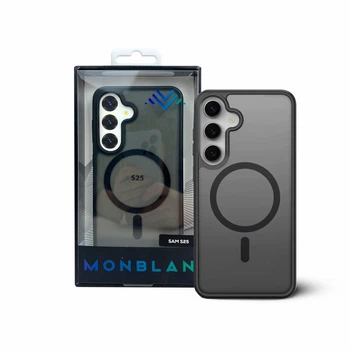 Чехол Monblan Magnetic Crystal Series для Samsung Galaxy S25 (Clear/Black)