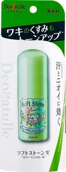 Натуральний дезодорант-антиперспірант Deonatulle Soft Stone W Color Control з функцією корекції кольору шкіри 20 г (4971825016605)