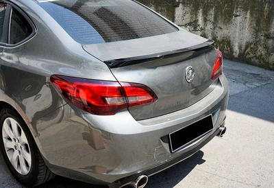 Спойлер DPT V-1 (SD, черный глянец) для Opel Astra J (2009-2015 гг), аэродинамический спойлер для Astra J