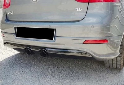 Задний диффузор DPT V-2 для Volkswagen Golf 5, черный глянец, стильный диффузор для Golf 5