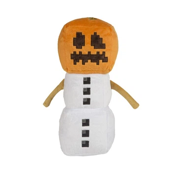 Игрушка Снеговик, Снежный голем из Minecraft - "Snow Golem" 19 см