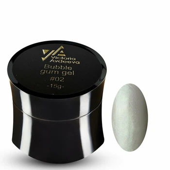 Моделирующий гель-жвачка для наращивания ногтей Victoria Avdeeva Bubble Gum Gel №02 15 мл