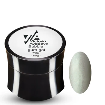 Моделирующий гель-жвачка для наращивания ногтей Victoria Avdeeva Bubble Gum Gel №02 50 мл