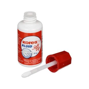 Коректор з аплікатором KORES 66461 "Fluid Soft Tip" 20мл (10) /K66461/