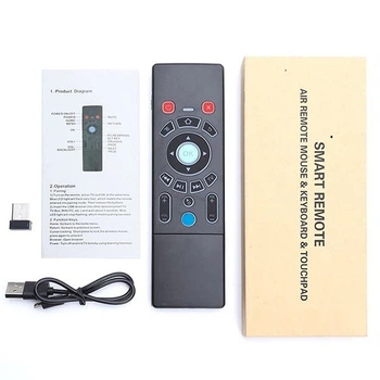 Пульт Air Mouse Vontar T8 plus клавиатура с тачпадом (русская раскладка)