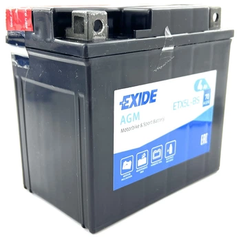Акумулятор сухозаряджений AGM 4Ah 70A EXIDE ETX5L-BS YTX5L-BS