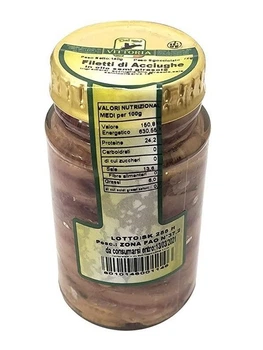 Філе адріатичного анчоуса Vittoria Filetti di Acciughe all'olio di girasole високоякісне 720г