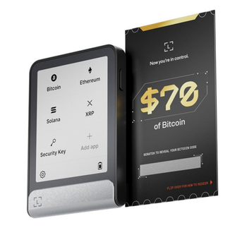 Криптокошелек Ledger Flex + 70$, Graphite Графит (flex70-enfres_nai)