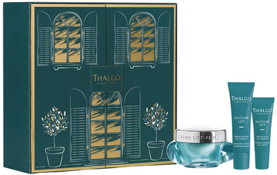 Zestaw do pielęgnacji twarzy Thalgo Krem 50 ml + Serum 30 ml + Krem pod oczy 10 ml (3525801689454)