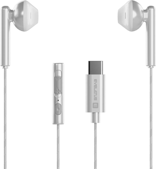 Навушники Evelatus CrystalClear Earphones White (4752192095802)