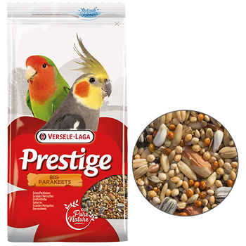 Корм Prestige Versele-Laga Big Parakeet Зерновая смесь с орехами Для средних попугаев