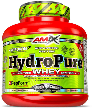 Амінокислота Amix Hydro Pure Whey Cfm Jar Vanilla 1600 г (8594159539112)