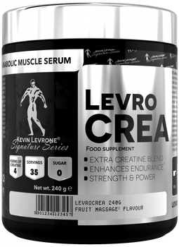 Креатин Kevin Levrone Levro Crea Jar Dragon Fruit 240 г (5903719217293)