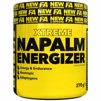 Креатин Fa Nutrtion Xtreme Napalm Energizer Jar Dragon Fruit 270 g (5902448284880)