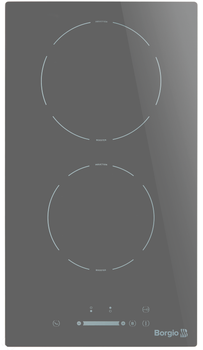 Варильна поверхня електрична Borgio IC 302 SL Black