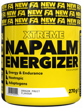 Креатин Fa Nutrition Xtreme Napalm Energizer Jar Mango-Lemon 270 g (5902448284910)