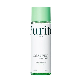 Тонер заспокійливий з центеллою без олій Purito Seoul Wonder Releaf Centella Toner Unscented 200 мл