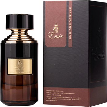 Perfumy unisex Emir Oud and Vanille 75 ml (6294790437311)