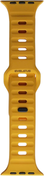 Ремінець Evelatus Sport Silicone Strap для Apple Watch Series 1/2/3/4/5/6/7/8/SE 42-45 мм Gold (4752192077532)