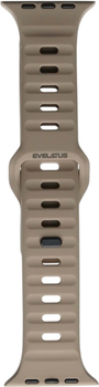 Pasek Evelatus Sport Silicone Strap do Apple Watch Series 1/2/3/4/5/6/7/8/SE 38-41 mm Beige (4752192077563)