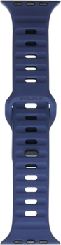 Ремінець Evelatus Sport Silicone Strap для Apple Watch Series 1/2/3/4/5/6/7/8/SE 42-45 мм Dark Blue (4752192089900)