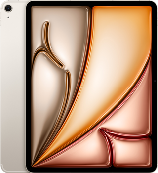 Планшет Apple iPad Air 13" M3 2025 Wi-Fi + Cellular 128GB Starlight (MCJ34TY/A)