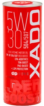 Моторное масло XADO Atomic Oil 5W-30 504/507 Red Boost 1 л (ХА 26196)