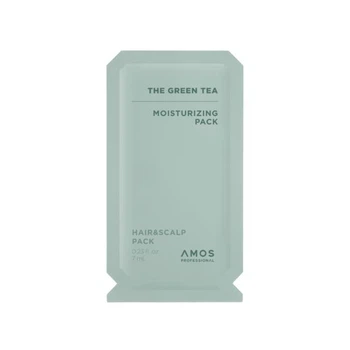 Тестер Зволожувальна маска для волосся AMOS Professional The Green Tea Moisturizing Pack, 7 ml