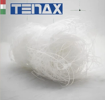 Сетка 1.7 х 5 м Огуречная Tenax белая шпалерная для подвязки огурцов