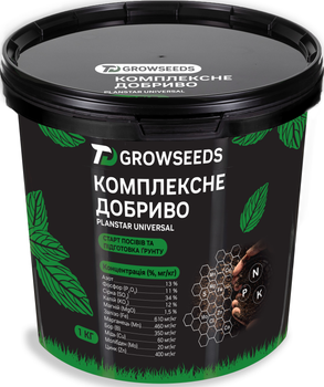 Удобрение Plantin Planstar Universal старт и подготовка грунта 1 кг (ROZ6400221047)