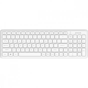 Клавіатура бездротова Proove Classic Code (Ukraine Layout) white